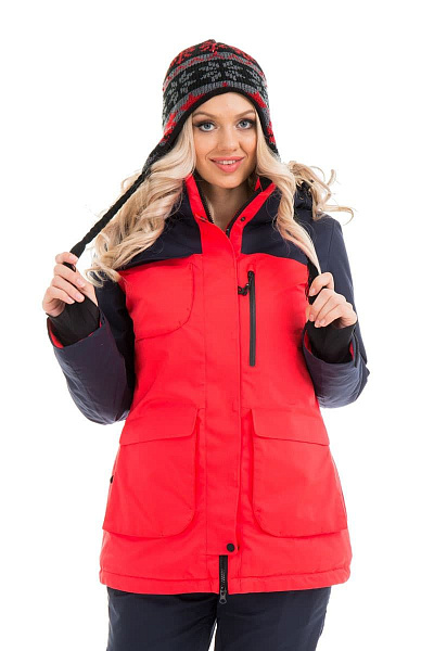 Женская горнолыжная Куртка WHS Коралловый, 8783100