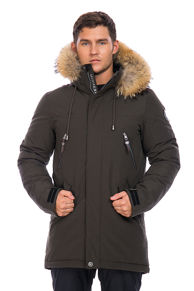 Мужская зимняя Парка High Experience Хаки, 6980334