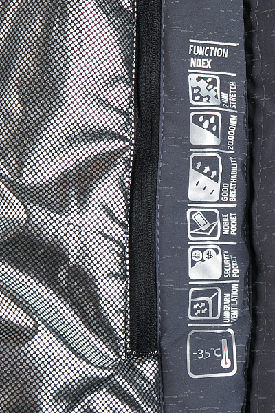 Женская горнолыжная Куртка WHS Серый, 8783250