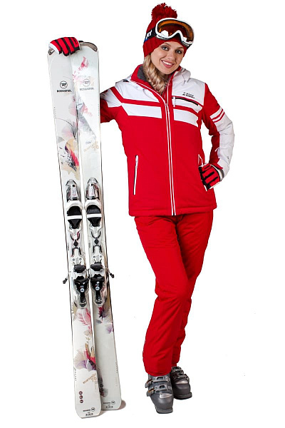 Женский горнолыжный Костюм High Experience Красный, 6980157K2
