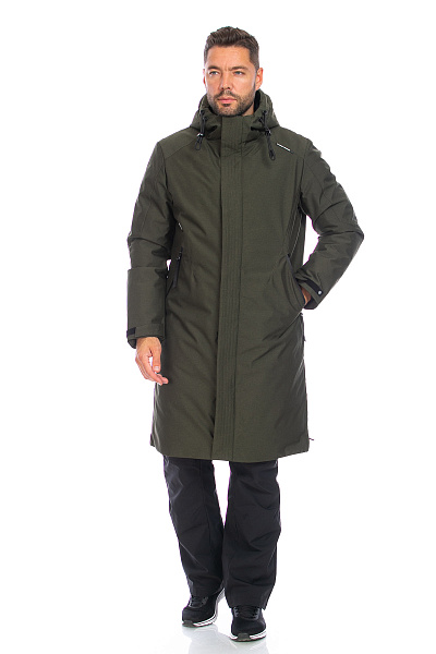 Мужская зимняя Парка WHS Хаки, 8783337