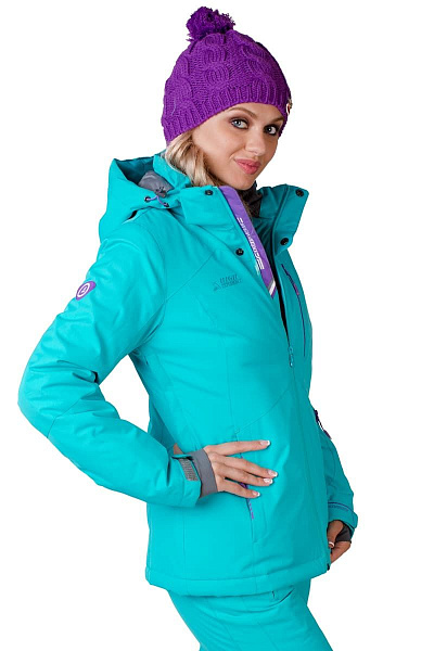 Женская горнолыжная Куртка High Experience Голубой, 6980155