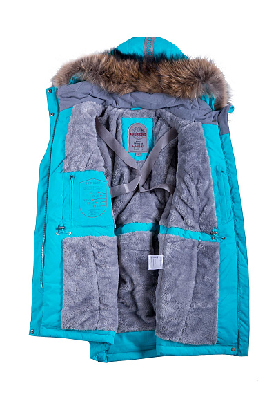 Женская зимняя Парка High Experience Голубой, 6980240