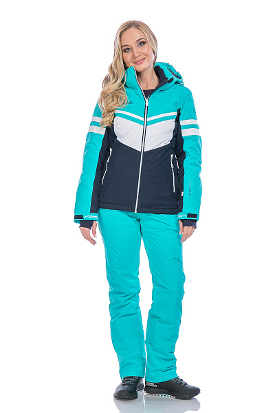 Женский горнолыжный Костюм High Experience Бирюзовый, 6980398K2