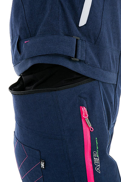 Женский горнолыжный Комбинезон Snow Headquarter Синий, 838111