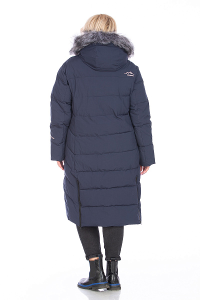 Пуховик WHS Темно-синий, 8783401