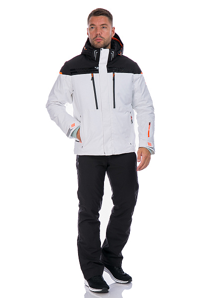 Мужская горнолыжная Куртка WHS Белый, 8783206