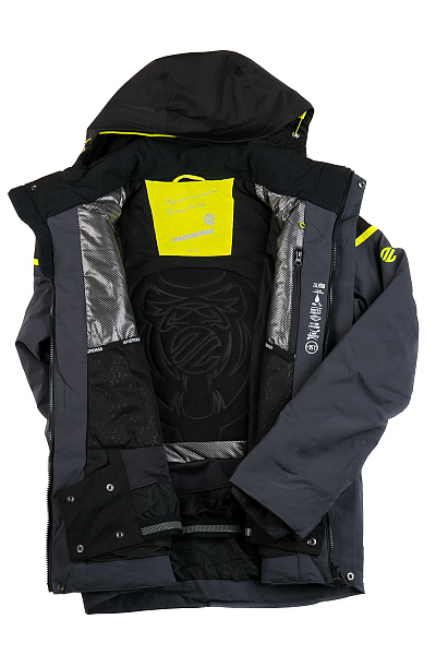 Мужская горнолыжная Куртка WHS Темно-серый, 8783206