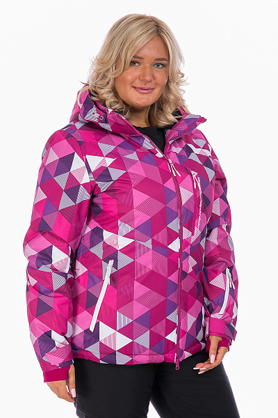 Женская горнолыжная Куртка WHS Малиновый, 8783203