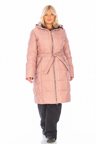Женский зимний Пуховик Lafor Розовый, 767031