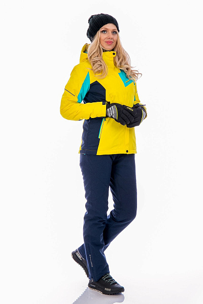 Женский горнолыжный Костюм High Experience Желтый, 6980281K2