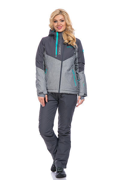 Женская горнолыжная Куртка High Experience Серый, 6980316