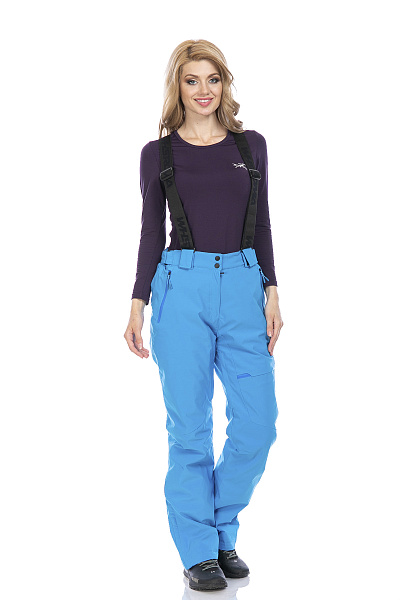 Женские горнолыжные Штаны WHS Голубой, 8783256