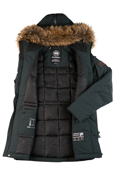 Мужская зимняя Парка High Experience Зеленый, 6980335