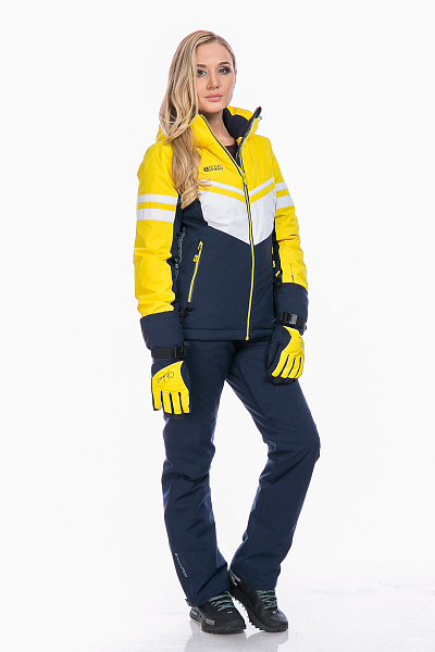 Женский горнолыжный Костюм High Experience Желтый, 6980314K1
