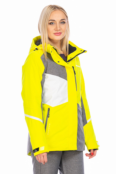 Женская горнолыжная Куртка WHS Желтый, 8783361