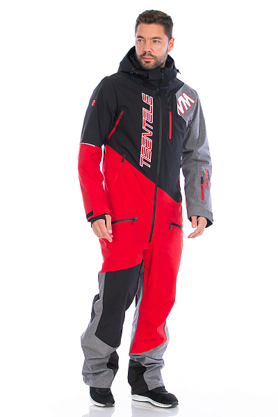 Мужской горнолыжный Комбинезон WHS Красный, 8783367