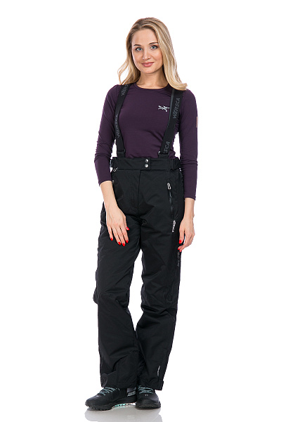 Женские горнолыжные Штаны Wersca Черный, 878236