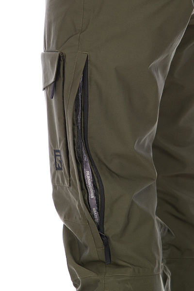 Мужские горнолыжные Штаны Running River Хаки, 8278133