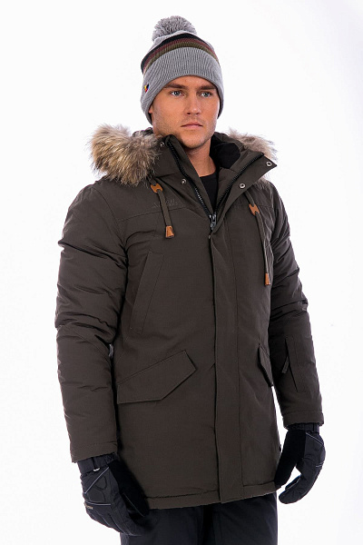 Мужская зимняя Парка High Experience Хаки, 6980273