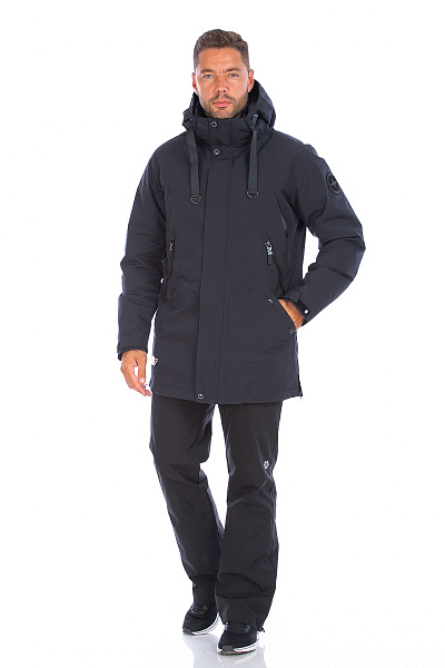 Парка WHS Темно-серый, 8783356