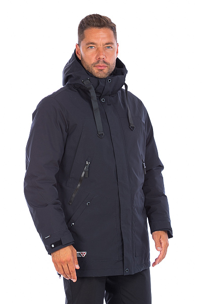 Парка WHS Темно-серый, 8783356