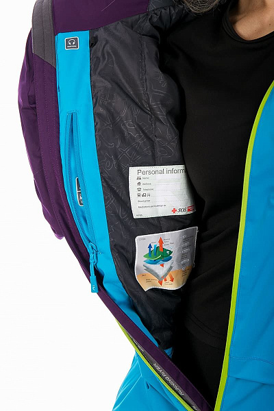 Женский горнолыжный Комбинезон Running River Голубой, 827830