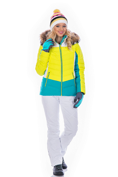 Женский горнолыжный Костюм High Experience Желтый, 6980259K3