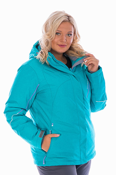 Женский горнолыжный Костюм High Experience Бирюзовый, 6980271K1