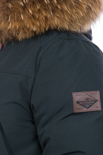 Мужская зимняя Парка High Experience Зеленый, 6980335