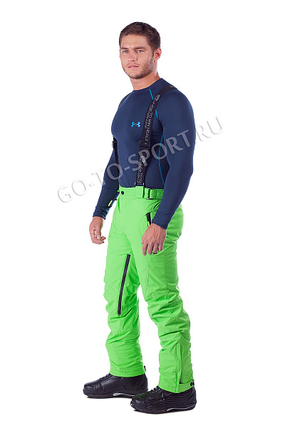 Мужские горнолыжные Штаны WHS Салатовый, 878336