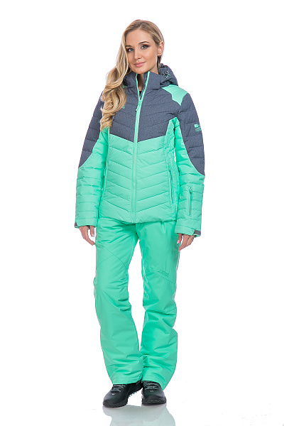 Женский горнолыжный Костюм High Experience Мятный, 6980381K2