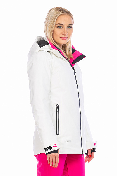 Женская горнолыжная Куртка WHS Белый, 8783342