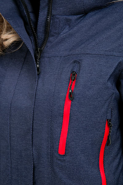 Женская горнолыжная Куртка WHS Синий, 878396