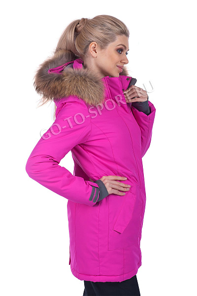 Женская зимняя Парка High Experience Малиновый, 6980136