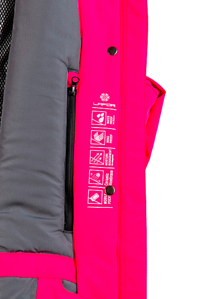 Женский горнолыжный Костюм Lafor Малиновый, 767038K1