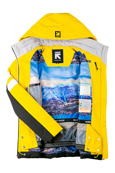 Женская горнолыжная Куртка Running River Желтый, 8278134