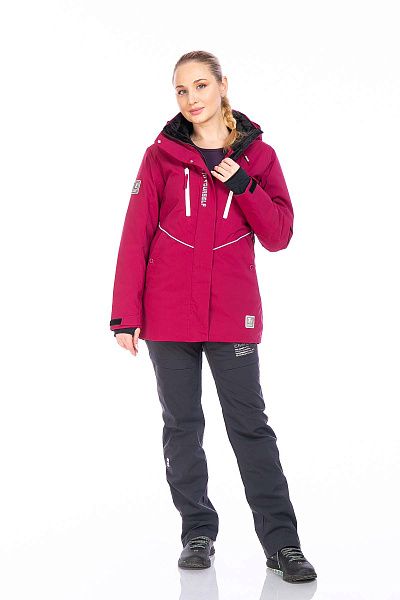 Куртка Tisentele Малиновый, 847627