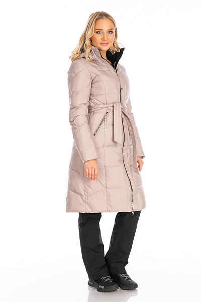 Женский зимний Пуховик Lafor Бежевый, 767031
