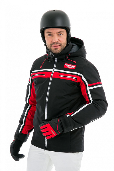 Мужская горнолыжная Куртка Running River Черный, 82781