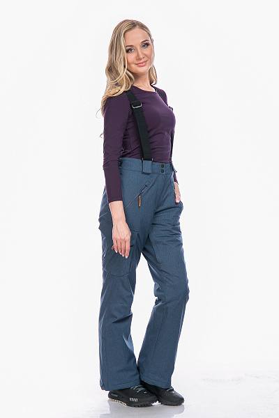 Женские горнолыжные Штаны High Experience Синий, 6980369
