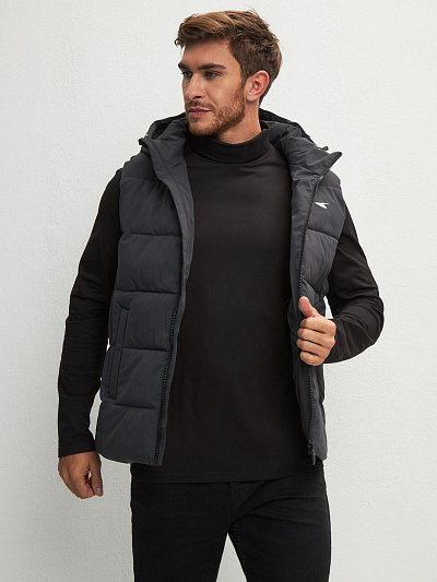 Жилет Tisentele Темно-серый, 847665