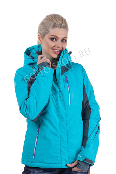 Женская горнолыжная Куртка High Experience Голубой, 6980142