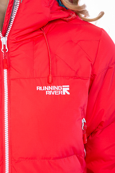 Женский горнолыжный Пуховик Running River Красный, 8278113