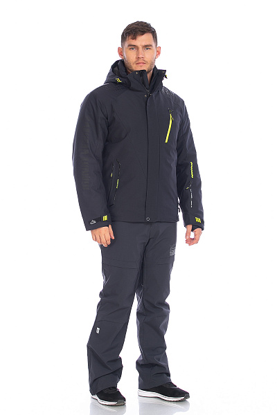 Куртка мужская WHS Темно-серый, 8783398