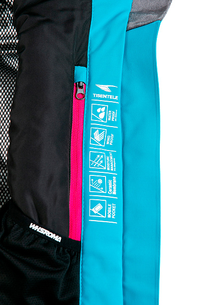 Женская горнолыжная Куртка WHS Бирюзовый, 8783362