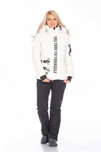 Пуховик Tisentele Белый, 847615