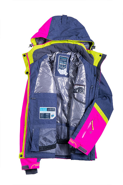 Женский горнолыжный Костюм High Experience Розовый, 6980194K1