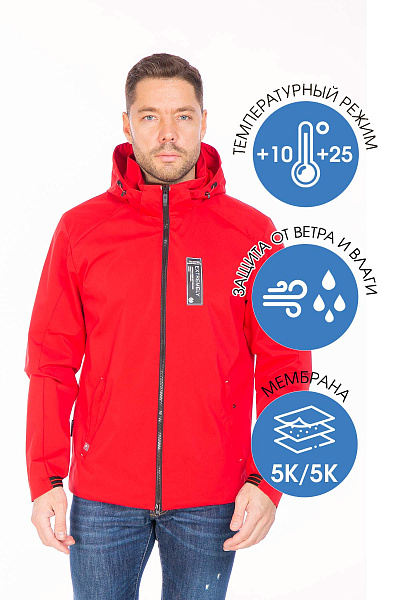 Ветровка WHS Красный, 8783436