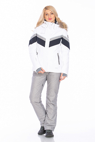 Женский горнолыжный Костюм High Experience Белый, 6980409K1